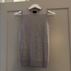 J.Crew Collection | Italian cashmere sleeveless shell | Gray | Size S